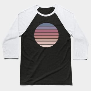 Retro Hipster Stripes Baseball T-Shirt